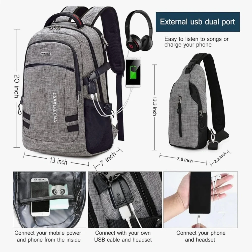 Backpack set - Picture 2 of 7